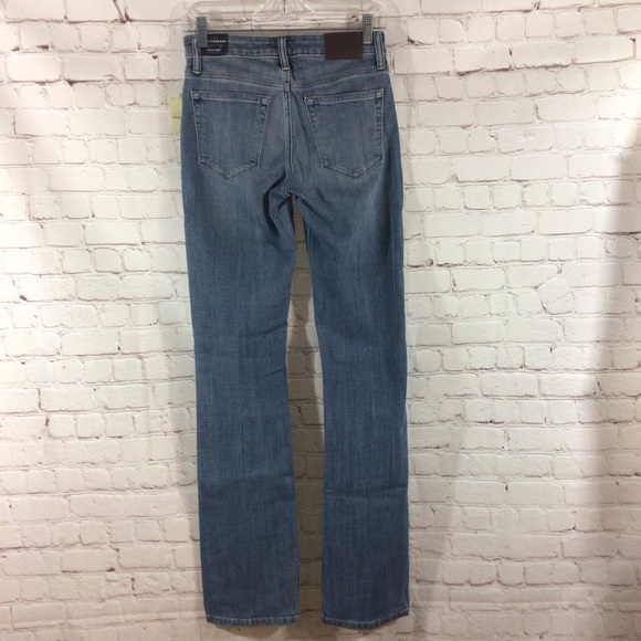 Lucky Brand Lolita Boot Cut Medium Wash Denim Blue Jeans Size 0 New With Tags - Picture 4 of 10